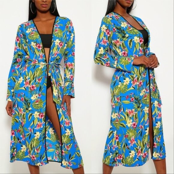 Floral Duster - ANDREA - Picture 1 of 3